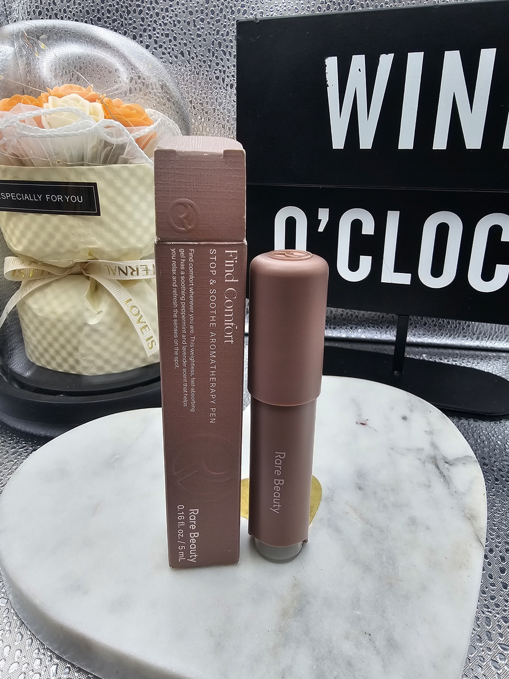 Rare Beauty Find Comfort Aromatherapy Pen - Nude Rose